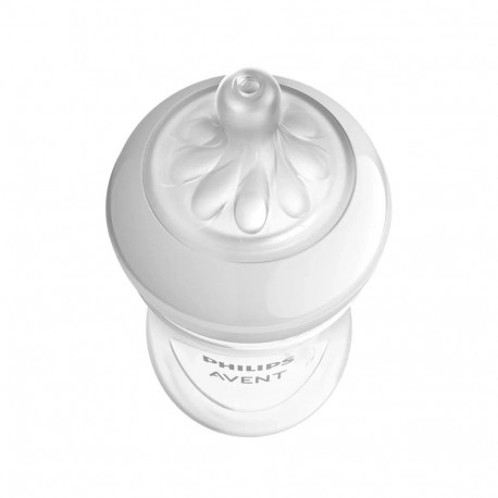 Philips Avent Natural Response, 4 pudelit, eriti pehme lutt, pudelihari