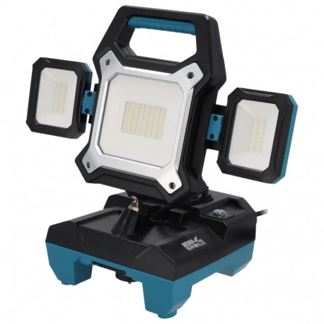 Lampa warsztatowa 25w 18v 2500lm/ 45w 4000lm 230v