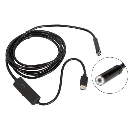 14-408# Endoskop kamera jednoobiektywowa 8mm 2m e-100