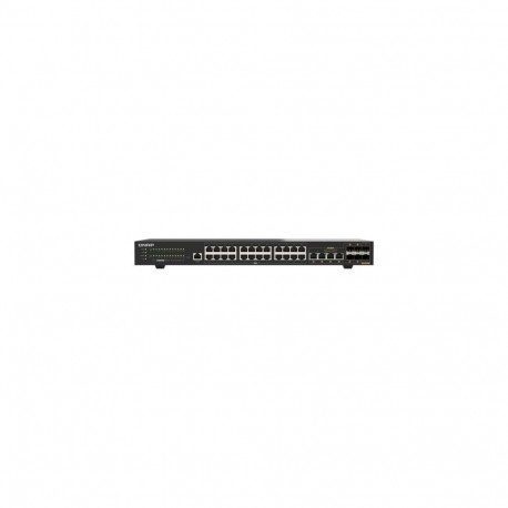 QNAP QSW-M2130-4C2S24T network switch Managed L2 2.5G Ethernet (100/1000/2500) 1U Black