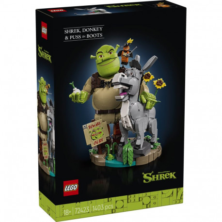 LEGO Shrek: Shrek, Eesel ja Saabastega Kass