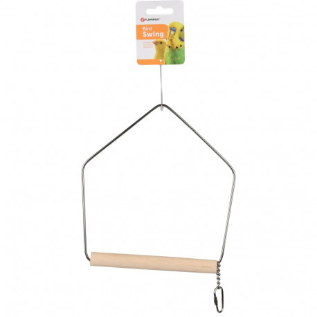 Flamingo Dina swing for birds 16x20cm