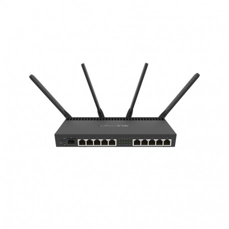 Mikrotik juhtmevaba ruuter RB4011iGS+5HacQ2HnD-IN Gigabit Ethernet kahesageduslik (2.4 GHz / 5 GHz),