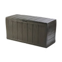 Keter Sherwood Storage box Rectangular Resin Brown
