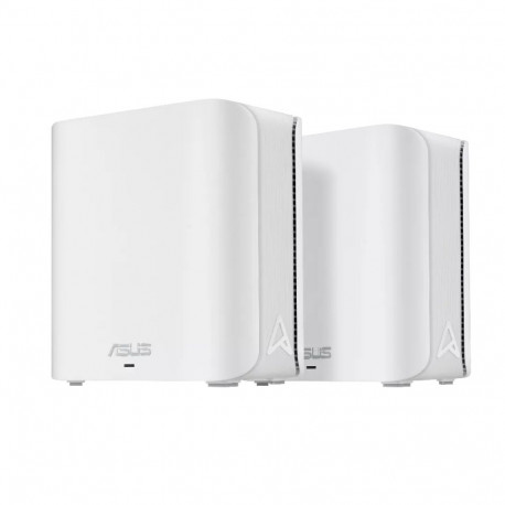 ASUS Wi-Fi süsteem ZenWiFi BD4 (2-pakk EU+UK) kaheribaline (2,4GHz / 5GHz) Wi-Fi 7 (802.11be), valge
