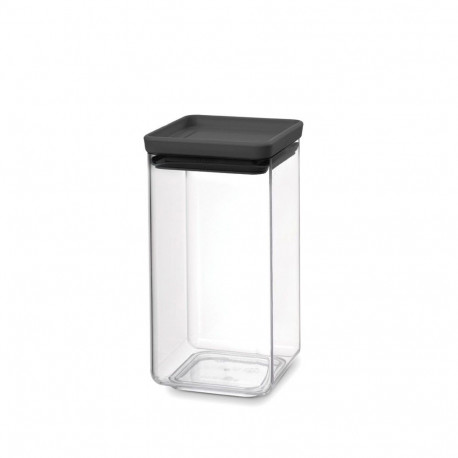Brabantia Tasty+ ruudukujuline plastist, must läbipaistev
