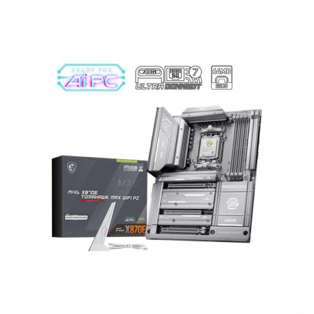 Mainboard|MSI|AMD X870E|Socket AM5|ATX|RAM DDR5-SDRAM|4xSlots|Wi-Fi Yes|Bluetooth Yes|4xNumber of M.