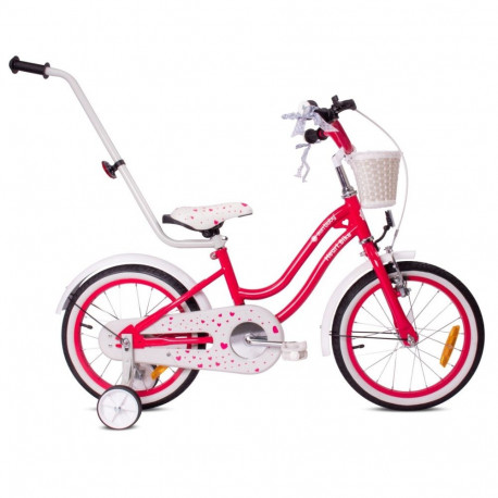 Heart bike jalgratas 16″, vaarikapunane