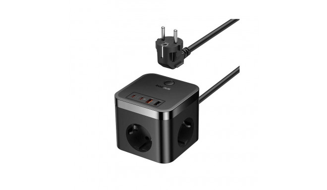 Baseus PowerCombo universaalne AC siseruumides kasutatav, must