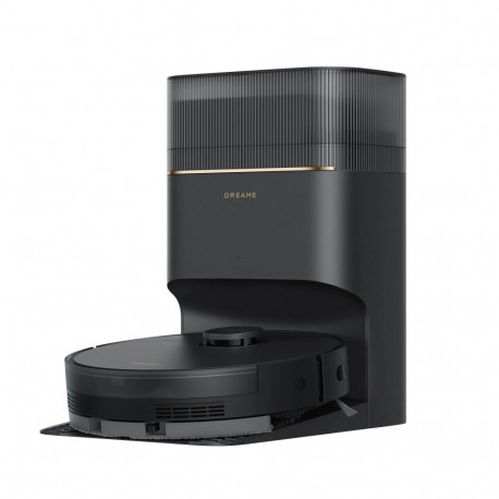 Dreame D20 Pro Plus Black vacuum-mopping robot with suction station