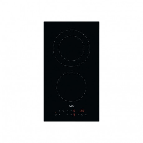 AEG pliidiplaat HRB32310CB integreeritav 29cm keraamiline 2 keedualaga, must