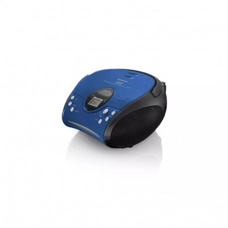 Lenco SCD-24 Digital FM Black  Blue