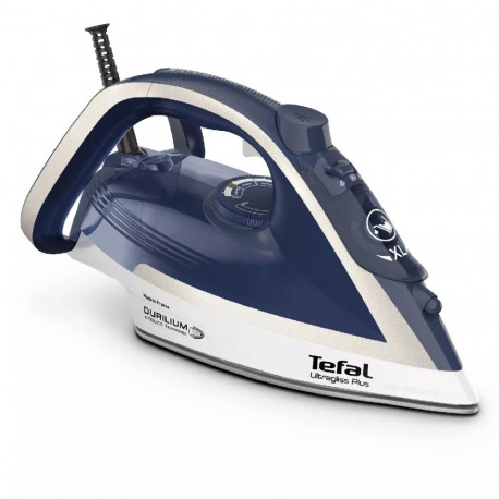 Tefal Ultimate Pure FV6812 Steam iron 2800 W Blue  Silver