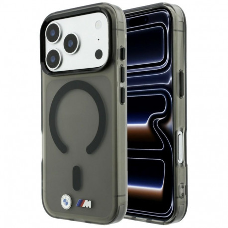 BMW BMW M IML Frosted Metal Logo & Trims MagSafe Case for iPhone 18 Pro Max / 17 Pro Max - Black
