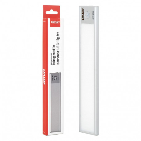 Juhtmevaba LED-lamp liikumisanduriga AMIO-04893 1.2W 1000mAh USB-C 23cm