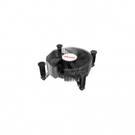 Akasa Intel LGA1700 Processor Hybrid cooler Aluminium, Black 1 pc(s)