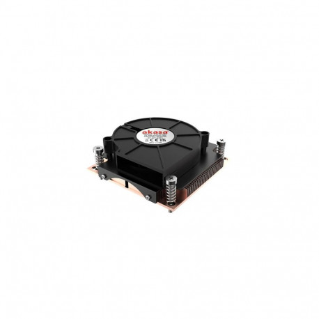 Akasa AK-CC7401BP01 computer cooling system Processor Air cooler 7.5 cm Black 1 pc(s)