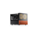 Jonsbo V12 BLACK computer case Black, Wood