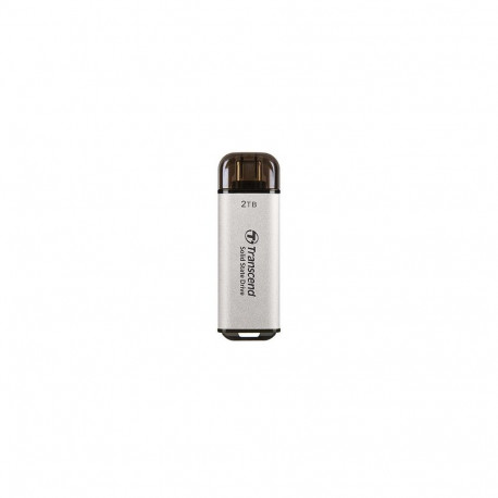 External SSD|TRANSCEND|ESD300|2TB|USB-C|Write speed 950 MBytes/sec|Read speed 1500 MBytes/sec|TS2TES