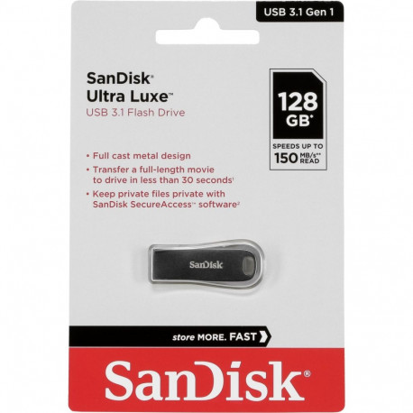 SanDisk Ultra Luxe 128GB (SDCZ74-128G-G46) (SDCZ74128GG46)