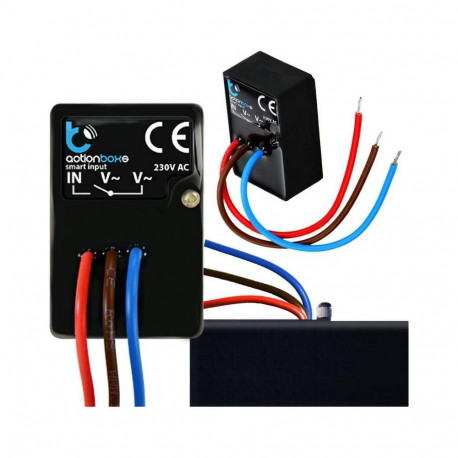 Binary inputs module actionboxes wired Blebox