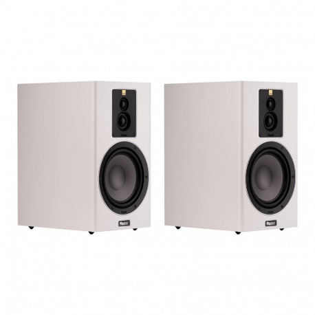 Magnat Signature 603 Bookshelf Speakers, Satin white, Pair