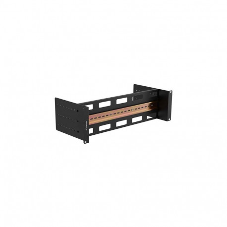 MOUNTING RAIL DIN TS-35 19" 3U BLACK LANBERG
