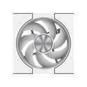 Fan Darkflash DM8 LINE (white)