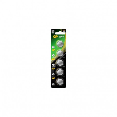 GP CR2016 batteries 5 pcs.