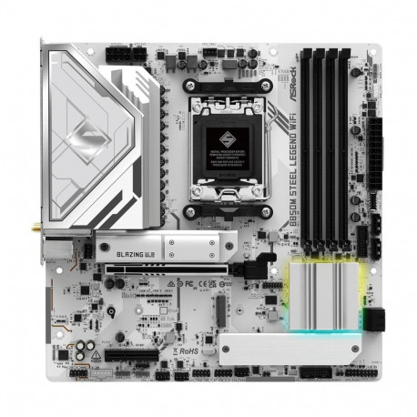 Asrock emaplaat B850M Steel Legend WiFi AMD B850 Socket AM5 micro ATX