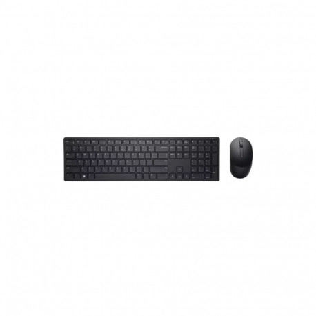 Dell Pro klaviatuur ja hiir KM5221W US International (QWERTY), must