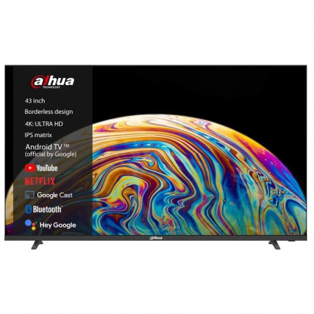 Dahua Technology nutiteler DHI-LTV43-SD400 108cm (42.5") 4K Ultra HD Wi-Fi 260cd/m², must