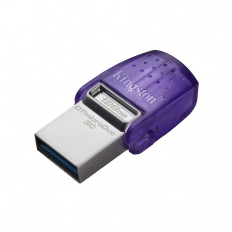 Kingston Technology DataTraveler 128GB microDuo 3C 200MB/s kahe USB-A + USB-C liidesega