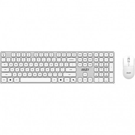 MSI klaviatuuri ja hiire komplekt FORGE K210 W koos hiirega kodu- ja kontorikasutuseks USB QWERTY US
