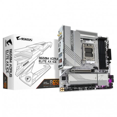 Gigabyte emaplaat B650M AORUS ELITE AX ICE