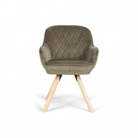 CHAIR DAINING BAGO 84X59X61CM GREEN