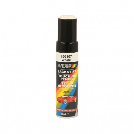 Motip läikiv valge, pintsel 12ml