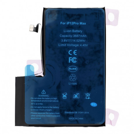 Ncc Battery for iPhone 12 Pro Max 3687mAh Diagnosable USED