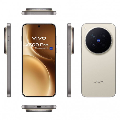 Vivo nutitelefon X300 Pro 5G kahe SIM-kaardiga 16GB 512GB, pruun