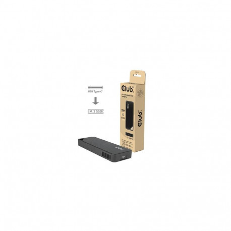CLUB3D M.2 SSD Enclosure with Cooling Fan NVMe USB4 40Gbps