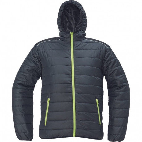 Cerva Max Vivo talvejope must/kollane 3xl
