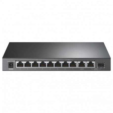 TP-Link 10-pordiline gigabitine lauaarvuti võrgulüliti 6 PoE+ pordiga ja 2 PoE++ pordiga