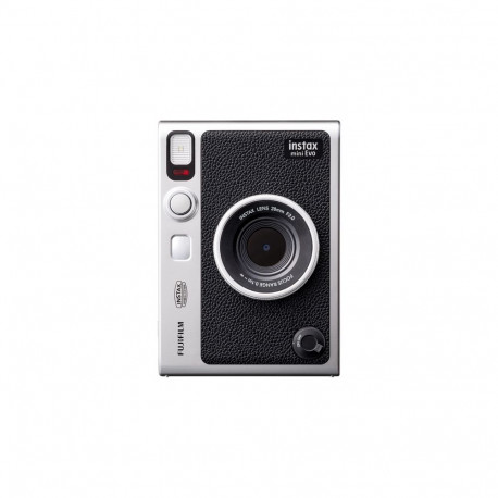 Fujifilm Instax Mini Evo 1/5" 2560 x 1920 pikslit CMOS, must, hõbedane