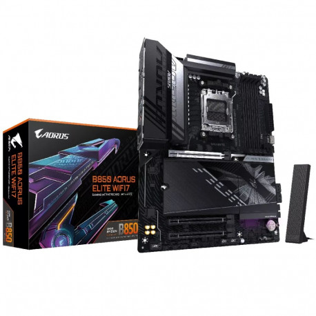 GIGABYTE emaplaat B850 AORUS ELITE WIFI7 AMD Ryzen 9000 Series CPUs 14+2+2 Phases Digital VRM up to 