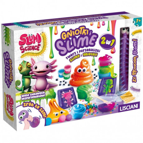 Slumi squish'i ja slime'i komplekt 2 ühes