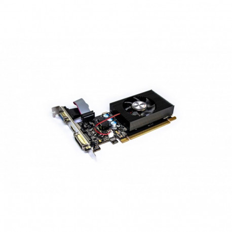 graafikakaart GeForce GT730 4GB DDR3 128Bit DVI HDMI VGA LP ühe ventilaatoriga V6