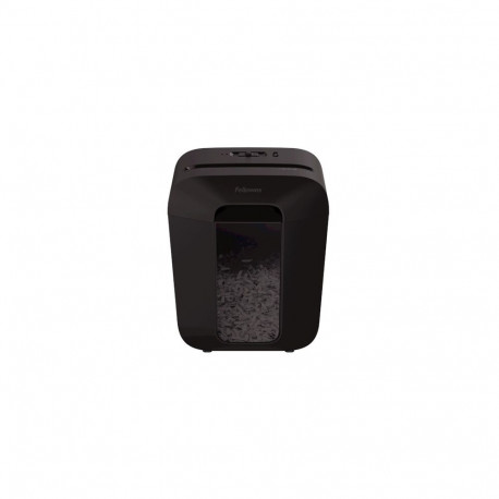 Fellowes Powershred LX45 paper shredder Cross shredding Black