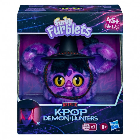 FURBY KPOP DEMON HUNTERS interaktiivne pehme Furblets Saja boy Demon