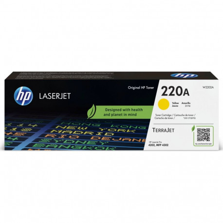 HP 220A Yellow Original LaserJet Toner Cartridge