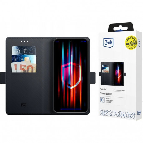 3MK 5903108576468 mobile phone case 16.9 cm (6.67") Wallet case Black